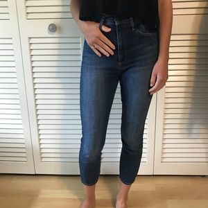 Cropped Gap 1969 True Skinny jeans